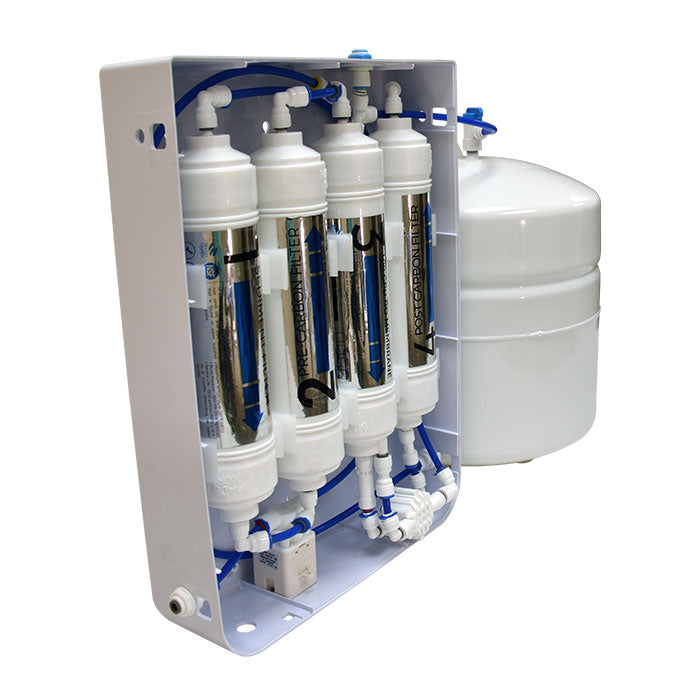 Compact Under The Counter 4-Stage Reverse Osmosis System – 100 GPD