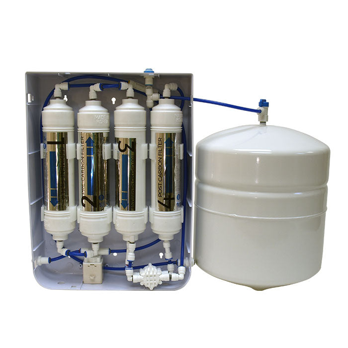 Compact Under The Counter 4-Stage Reverse Osmosis System – 100 GPD