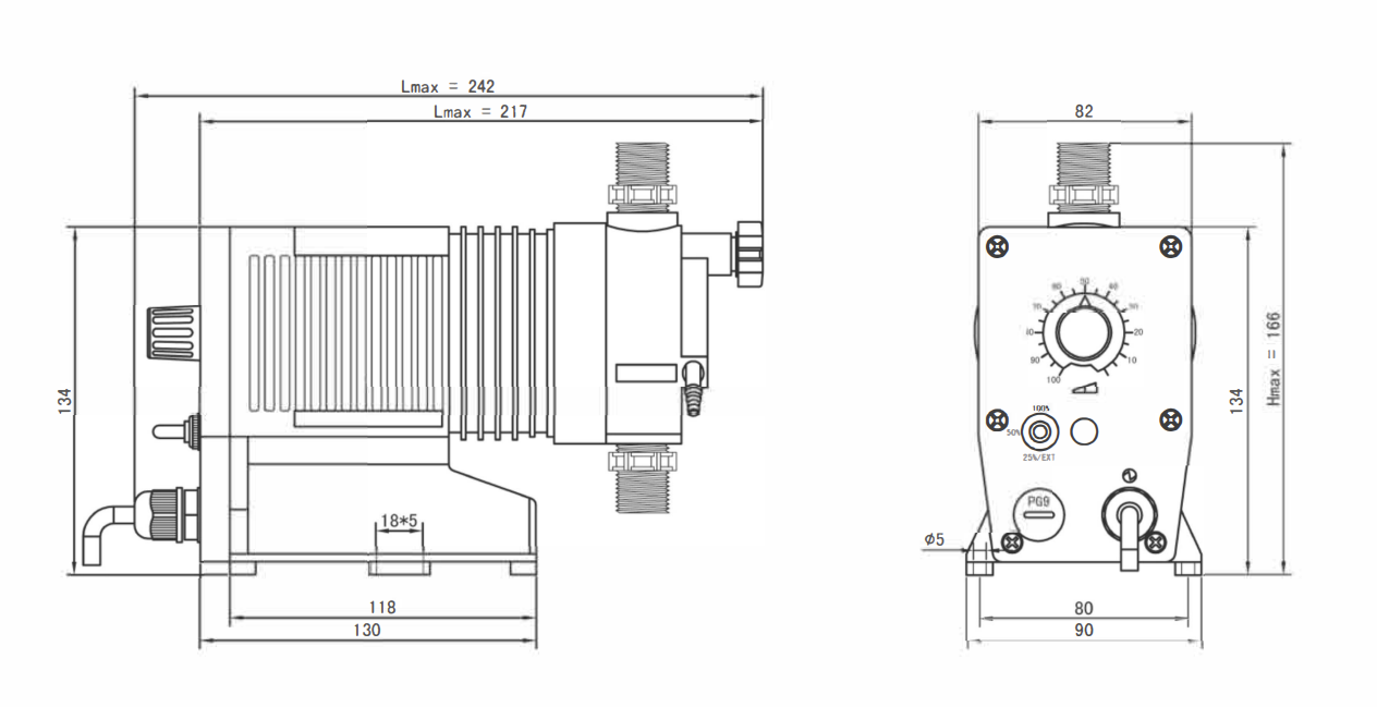 Precision Chemical Dosing Pump