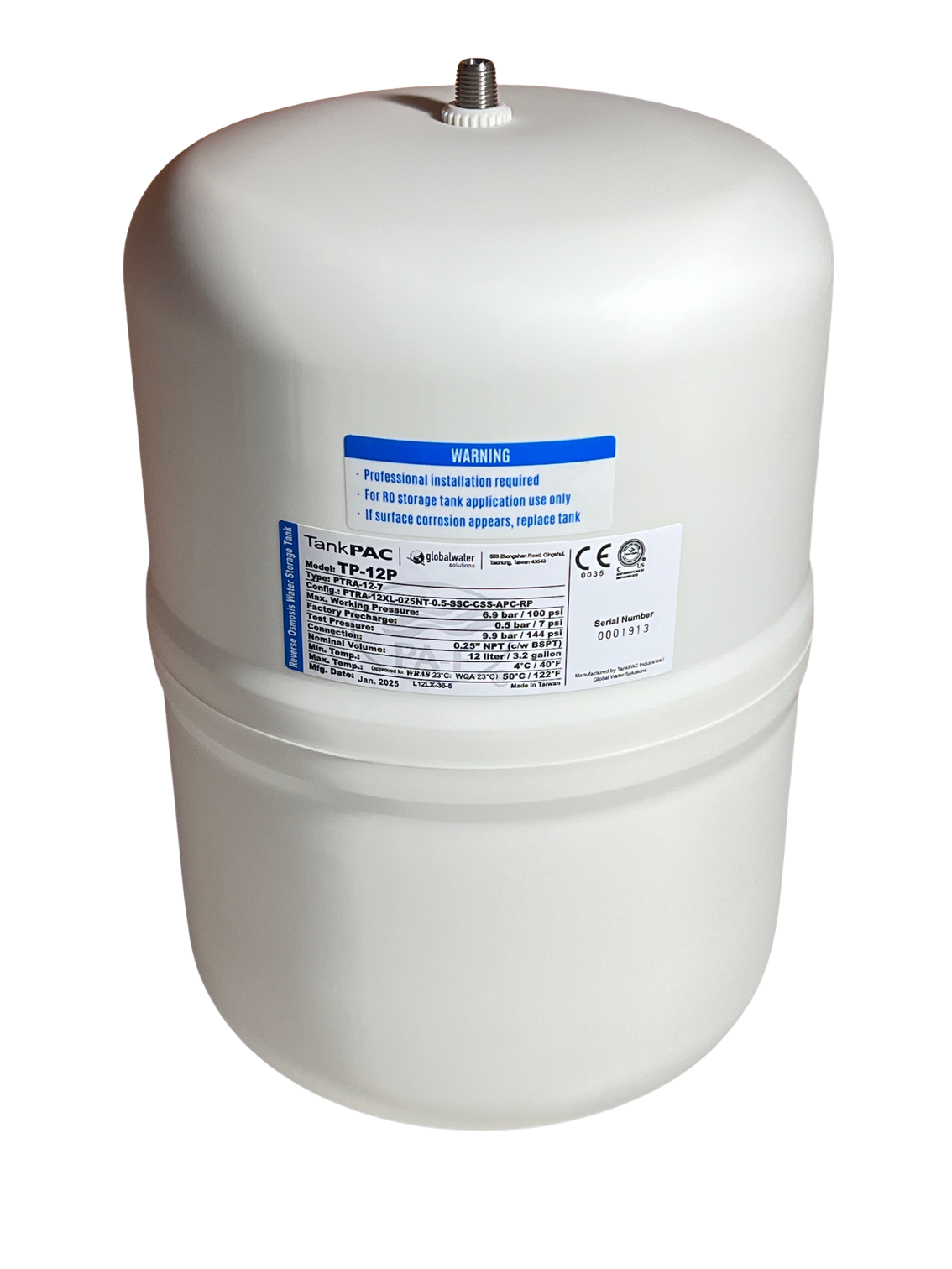 Compact 5-Stage Reverse Osmosis System with Enclosed Protective Cover