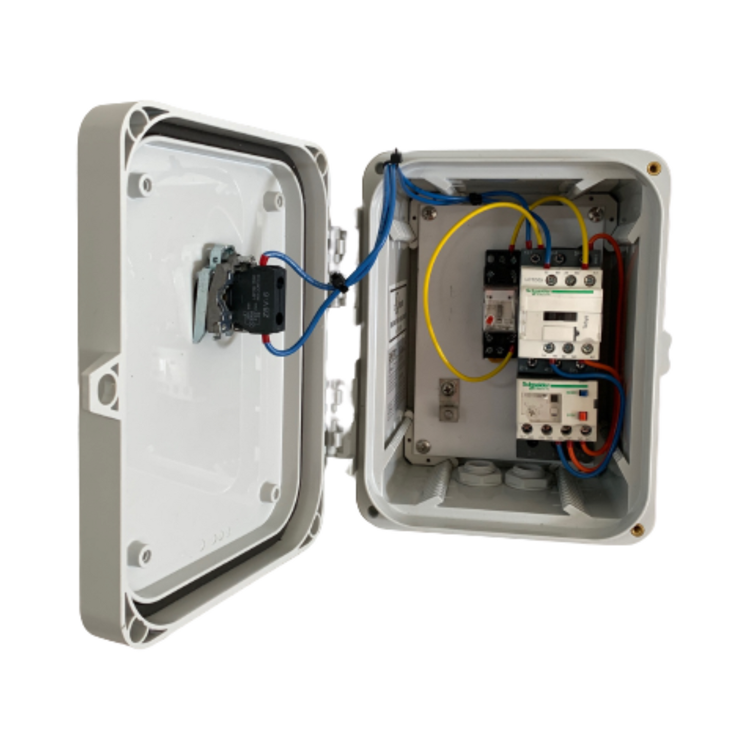 Magnetic Motor Pump Starter – 7.5HP, 1-Phase, NEMA 4X Enclosed Poly Box