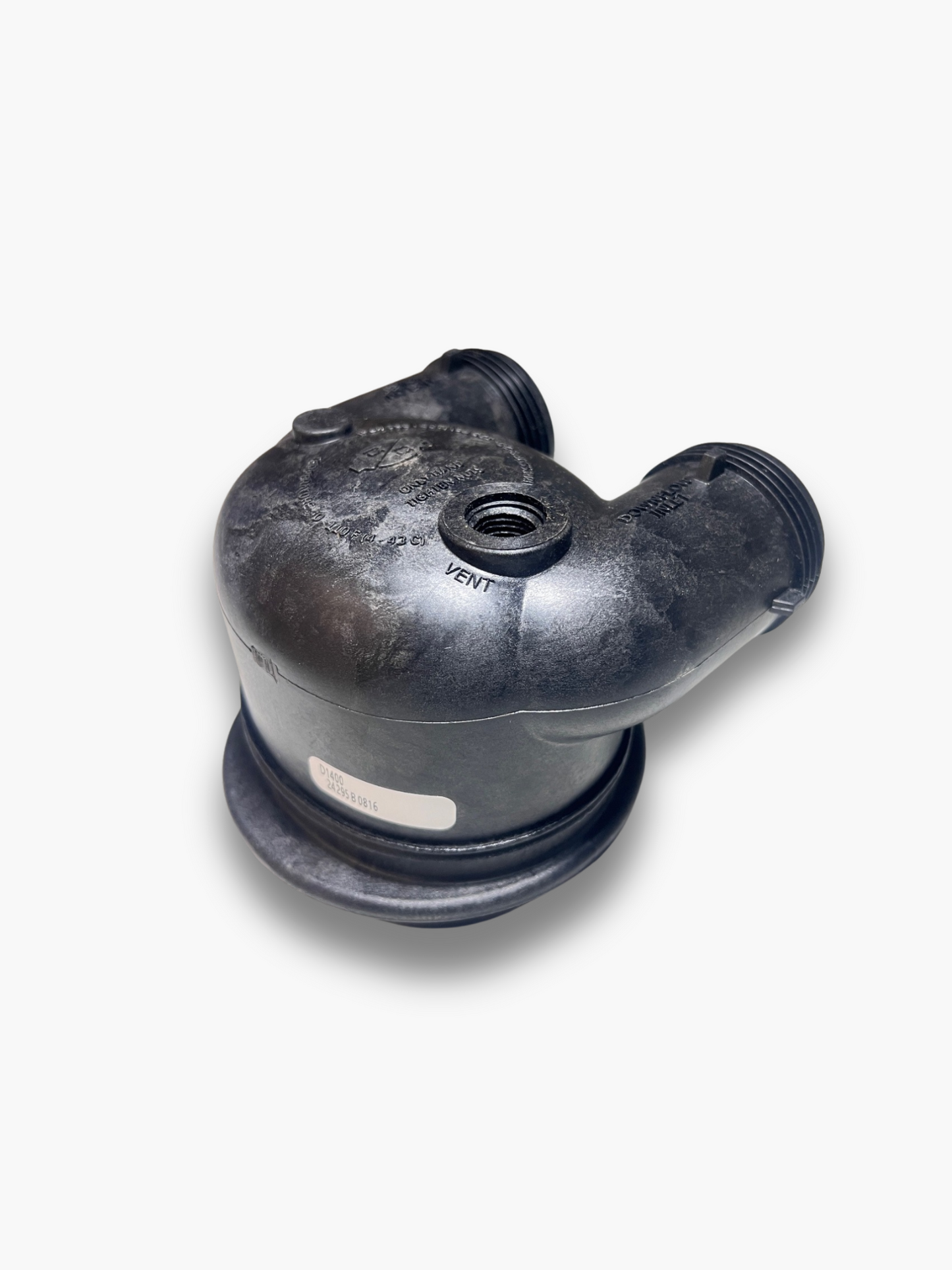 Clack C-Series In/Out Head with Vent Tap – Versatile and Easy-to-Maintain Filter System Head