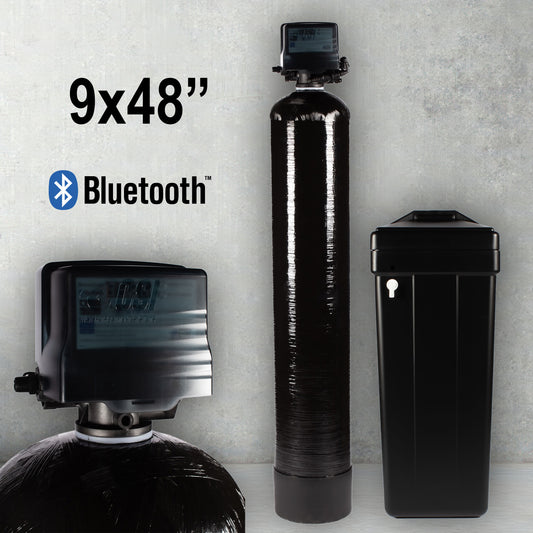 Water Softener Filter – Digital Bluetooth 9" x 48" Tank with Brine Tank