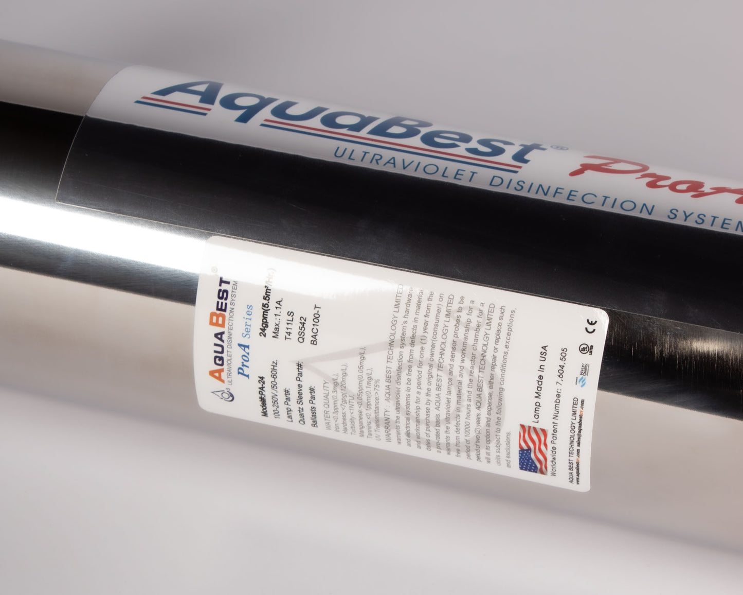 Aqua Best Pro A 24 GPM UV Light Disinfection System