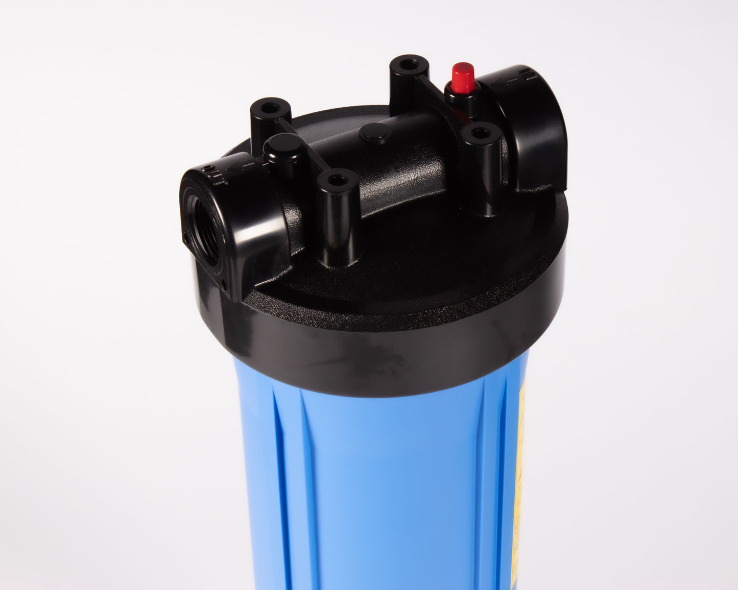 Whole House Big Blue Filter Housing – 4.5" x 20", 1" Ports