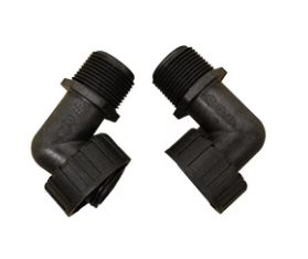 Bypass Elbow Connectors 1" NPT Set