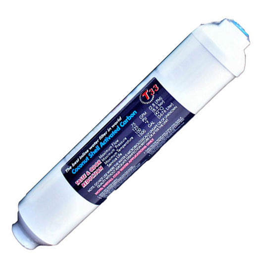 Granular activated carbon In-Line filter, 2"x10"